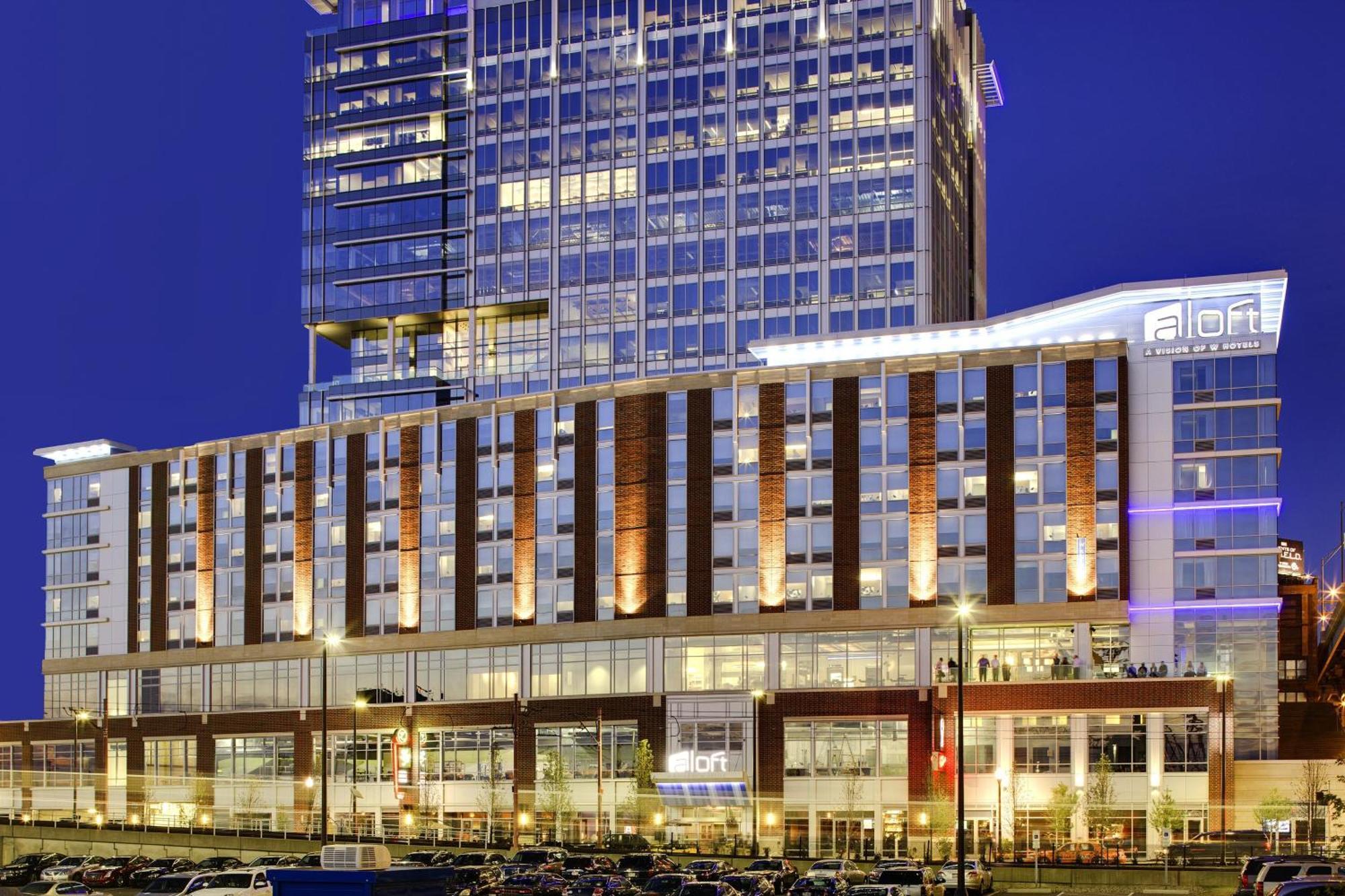 Aloft Cleveland Downtown Hotell Eksteriør bilde